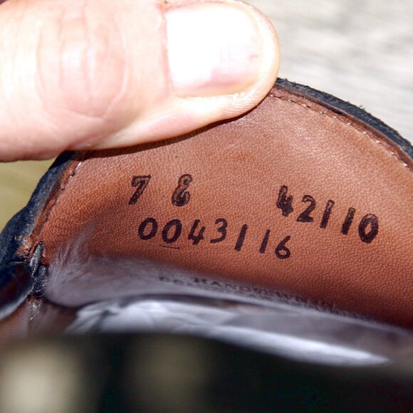 * NIB * $295 Allen Edmonds GRAND CAYMAN 7 E Black * add $15 new Trees main image 8